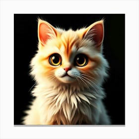 Feline Creative Cat Illustration 29 1 Canvas Print