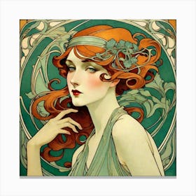 Art Nouveau Canvas Print