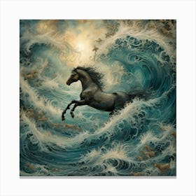 at Poseidon's command Canvas Print