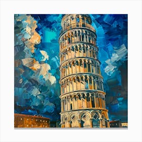 Leaning Tower Of Pisa 2 Canvas Print