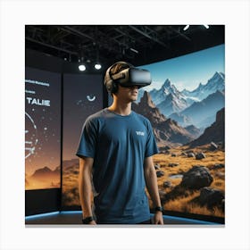 Vr Experience Canvas Print