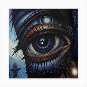Eye Of The Gods Canvas Print