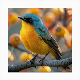 Blue-Winged Warbler 2 Canvas Print