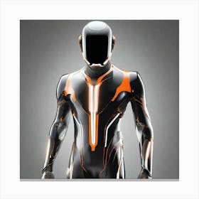 Futuristic Man 62 Canvas Print