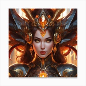 Elven Warrior Canvas Print