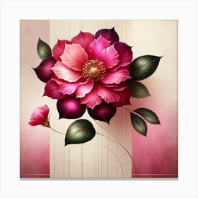 Pink Flower 3 Canvas Print