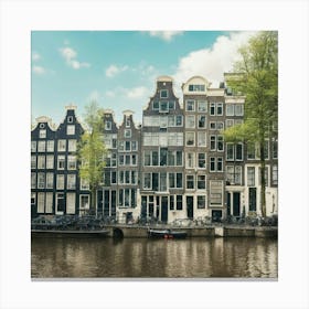 Amsterdam - Amsterdam Stock Videos & Royalty-Free Footage 2 Canvas Print