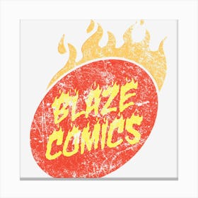 Blaze Comics Canvas Print