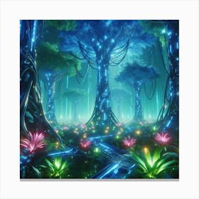 Ethereal Forest Canvas Print