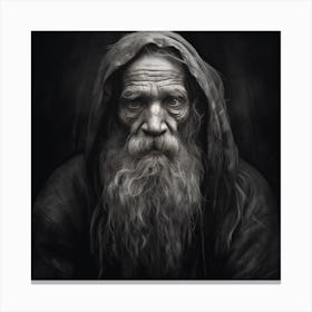 Old Man With Beard 2 Canvas Print