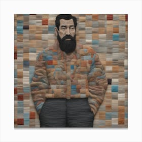 'The Bearded Man' Canvas Print