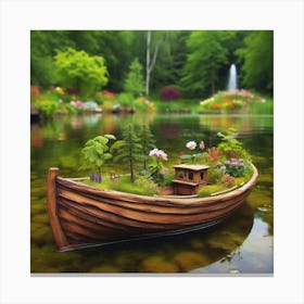 Fairy Garden Canvas Print