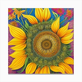 Sunflower 42 Canvas Print