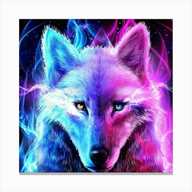 Wolf Painting 1 Canvas Print