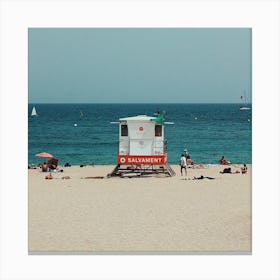 Spanish Seaside Canvas Print