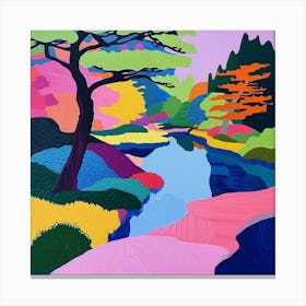 Colourful Gardens Shinjuku Gyoen National Gardens Japan 1 Canvas Print