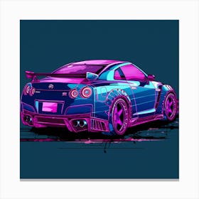 Nissan Gtr 1 Canvas Print