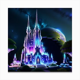 Cinderella Castle 1 Canvas Print