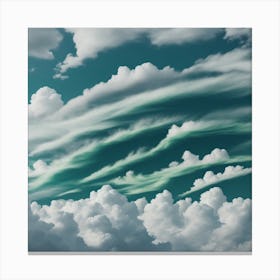 Cloudy Sky Canvas Print