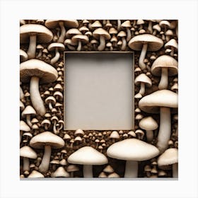 Mushroom Frame 1 Canvas Print