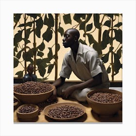 'Coffee' 1 Canvas Print