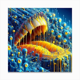 DMT ai art 022 Canvas Print