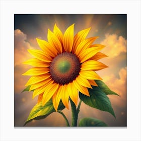 Sunflower 1 Canvas Print