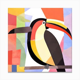 Toucan Artwork Canvas Print