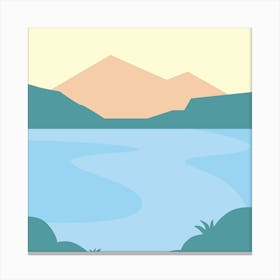 Mountain Art Canvas Print