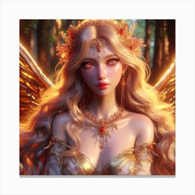 Fairy Wings Canvas Print