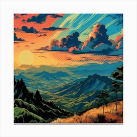 Enchanted Horizon 25 Canvas Print