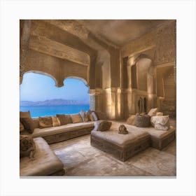 Room In A Palace Canvas Print