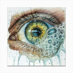 Eye Of Water 1 Canvas Print