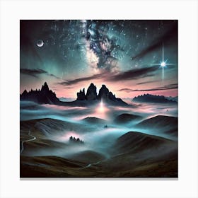 Milky Way 86 Canvas Print