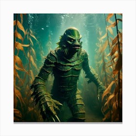 Creature From The Black Lagoon 1 Canvas Print