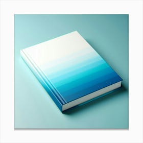 Blue Book Stock Videos & Royalty-Free Footage 1 Canvas Print