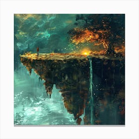 Fantasy Painting Canvas Print