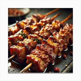 Sovereign Flame Roast Pork Canvas Print