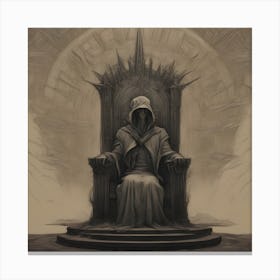 Throne Canvas Print