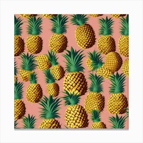Pineapple 1 2 Canvas Print