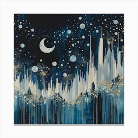 Night In The City 17 Canvas Print