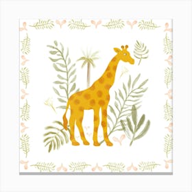 Giraffe Canvas Print