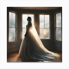 Ghost Bride Canvas Print