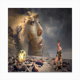 Egyptian Woman 1 Canvas Print