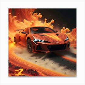 The Car 5 Canvas Print