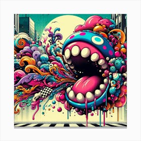 Psychedelic Art 48 Canvas Print