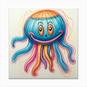 Octopus 107 Canvas Print