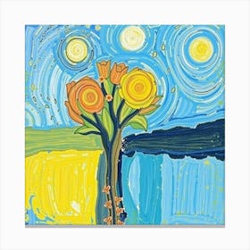 Starry Night 12 Canvas Print