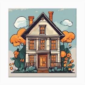 Old House Canvas Print