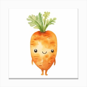 Cute Carrot Canvas Print